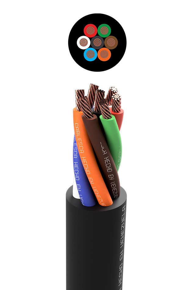 Cable flexible tipo control